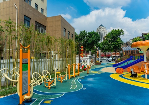 “口袋公园” 装满民生幸福 阻止六月尾，，重庆“口袋公园”今年开工八十八个、建成六十四个